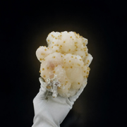 Natural Honey Calcite on Heulandite – 810 g