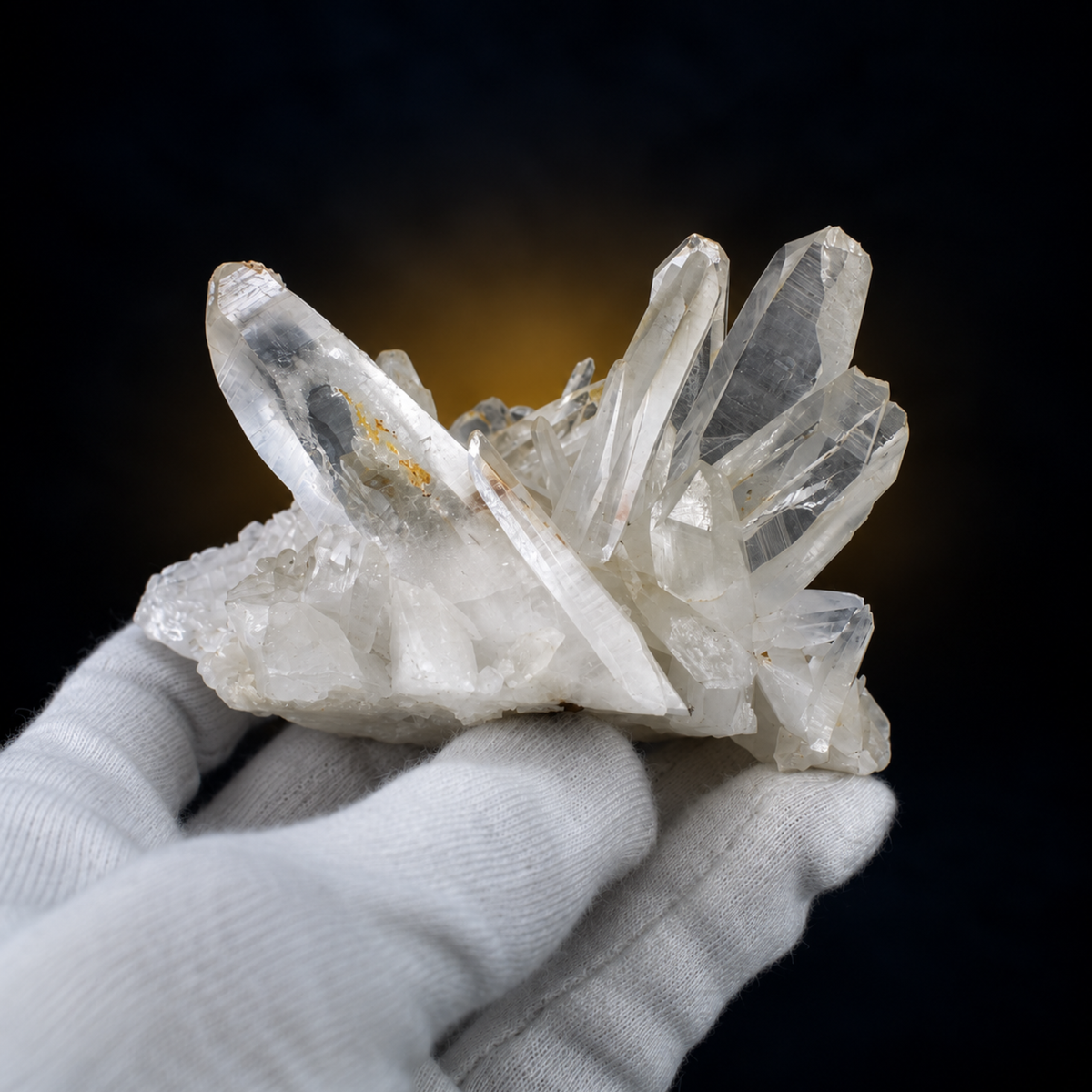 Himalayan Quartz Pointed Crystal Cluster 8×4×7 cm | 200g