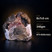 Natural Pink Calcite Crystal Mineral Specimen – India