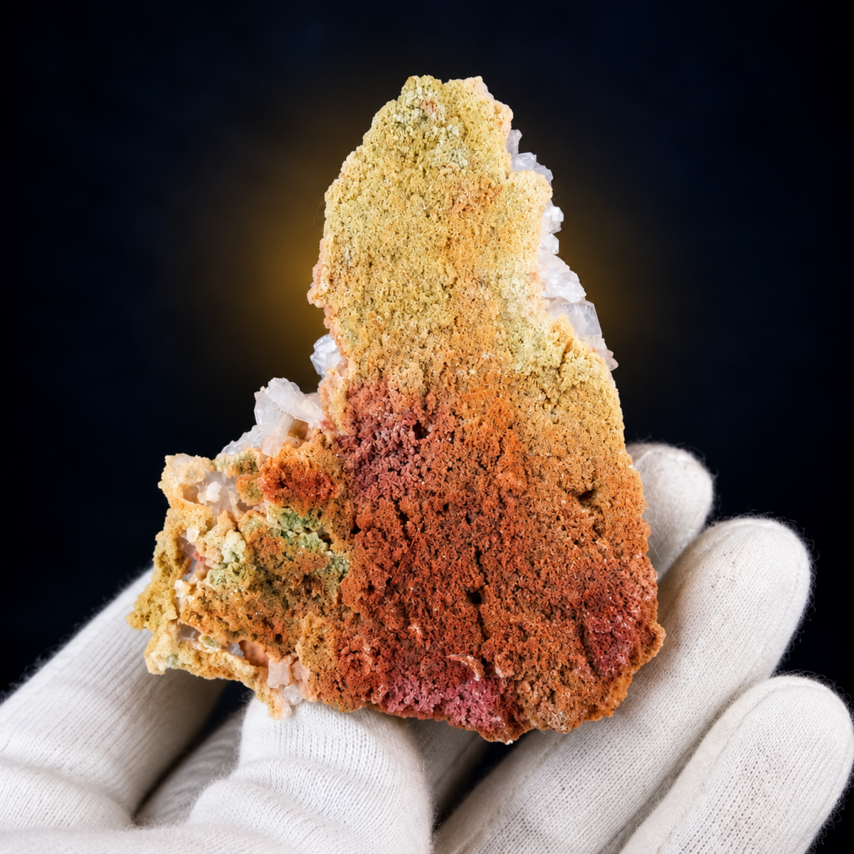 Natural Stilbite with Heulandite on Matrix – 100 g