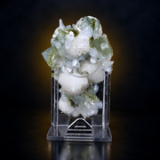 Natural Apophyllite with Heulandite & Okenite Mineral Specimen – 50g