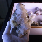Natural Green Apophyllite with Heulandite Matrix & Scolecite – 10 Pieces Lot  from India