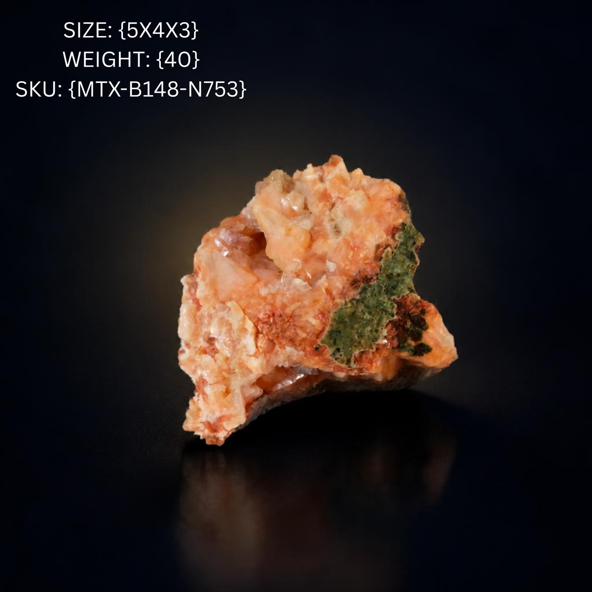Stilbite Crystal Cluster on Matrix 5×4×3 cm | 40g