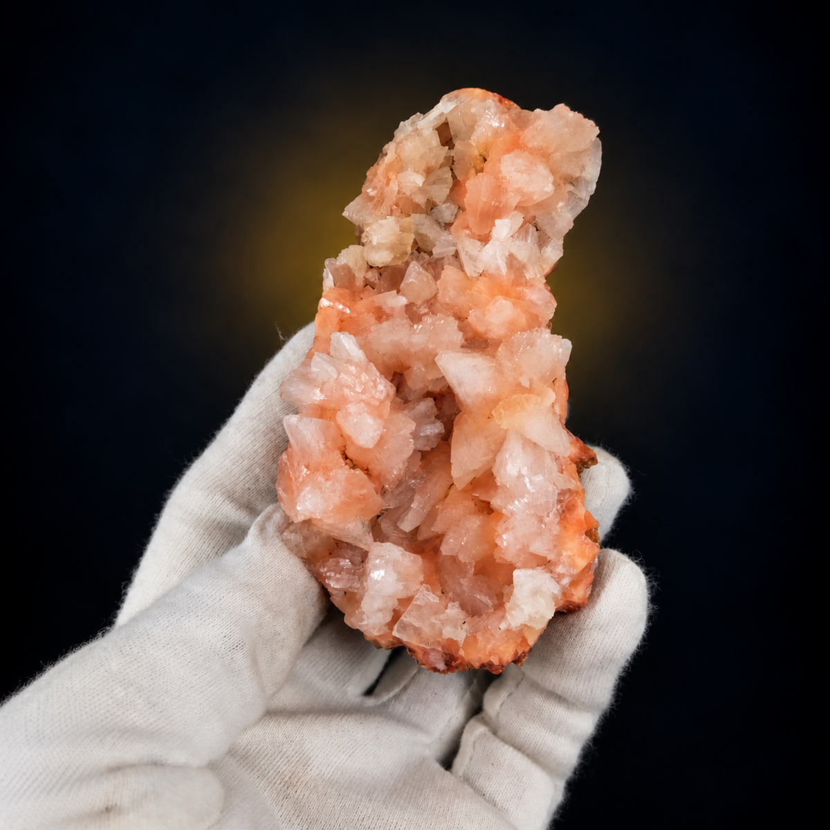 Orange Stilbite on Matrix – 170 g