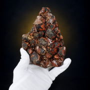 Amethyst and Hematite specimen — India, 940 g.