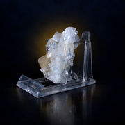 Natural Apophyllite with Stilbite Crystal Cluster – 40 g