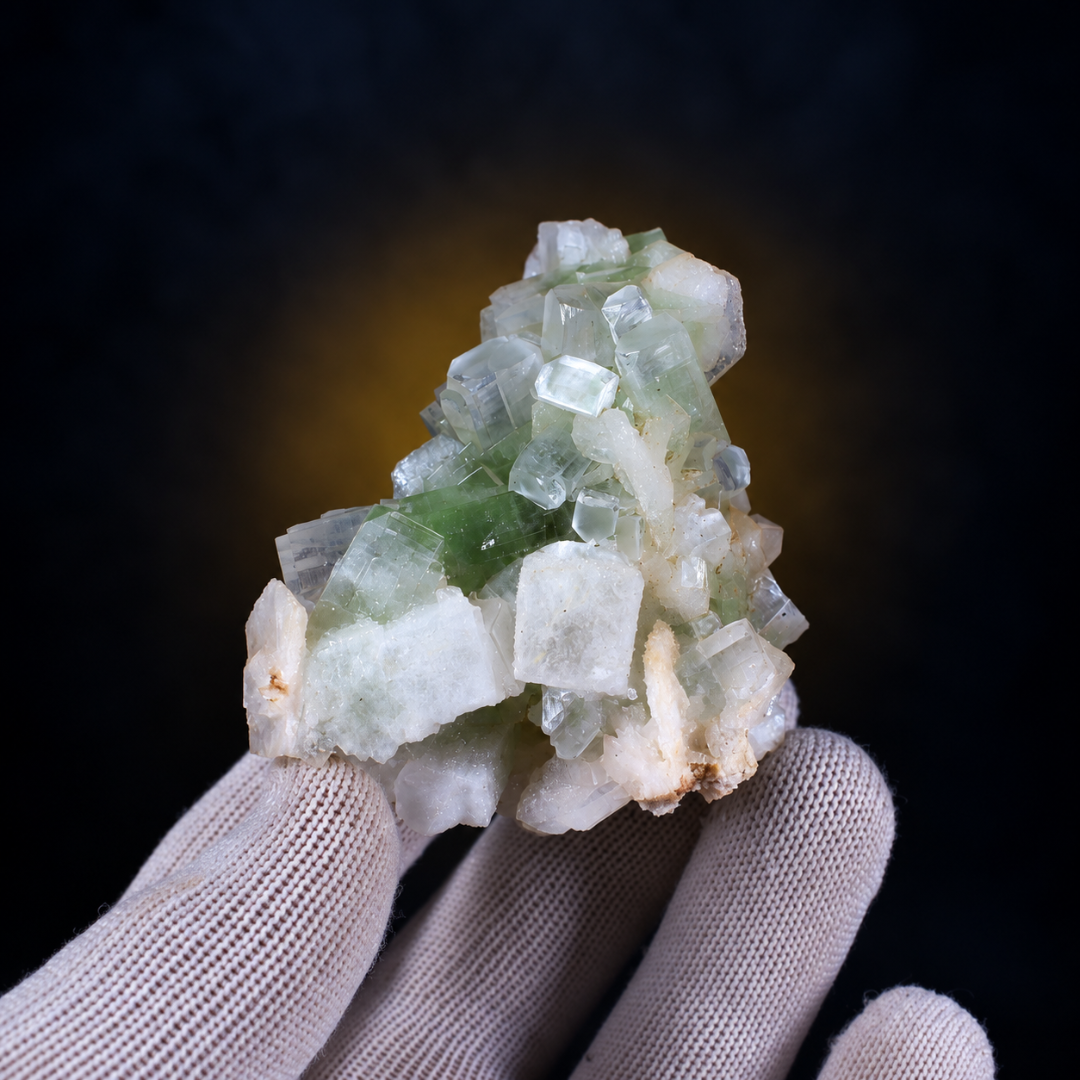 Natural Green Apophyllite Crystal Mineral Specimen – 80g