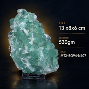 Natural Green Apophyllite Crystal Specimen – India