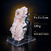Natural Stilbite with Heulandite Crystal Specimen – 120g