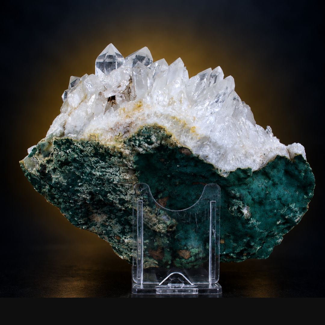 Natural Clear Quartz Crystal Specimen – 1000 g