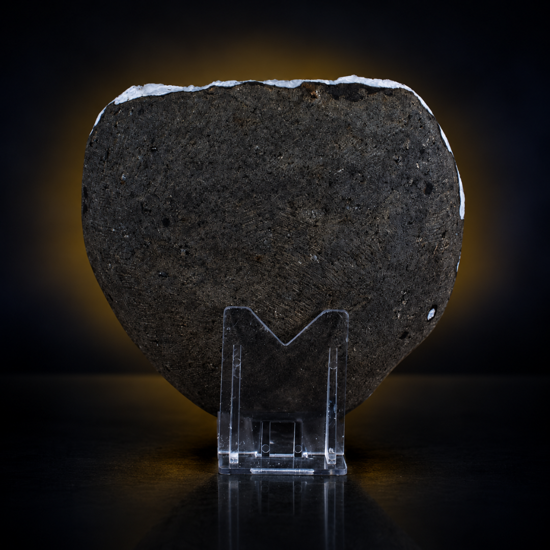 Natural Blue Druzy Matrix with Calcite & Apophyllite