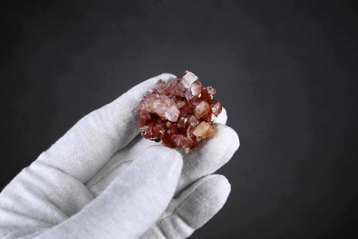 Apophyllite and Stilbite specimen — India.