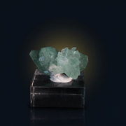 Natural Green Apophyllite Crystal Matrix – Mineral Specimen from India