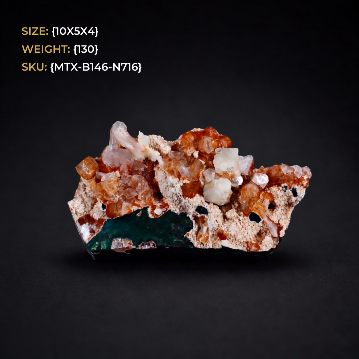 Apophyllite with Heulandite & Stilbite 10×5×4 cm | 130g