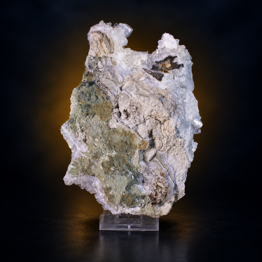 Natural Green Apophyllite Crystal Specimen – 530g