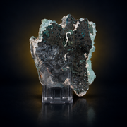 Natural Green Apophyllite with Scolecite Crystal Specimen – India