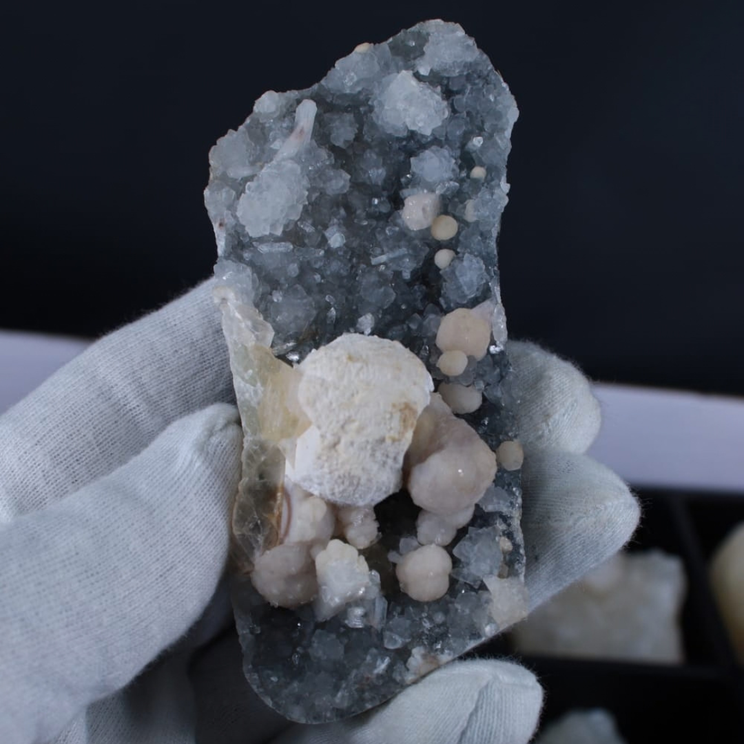 Natural Mixed Mineral Specimen Lot – 18 Pieces from India