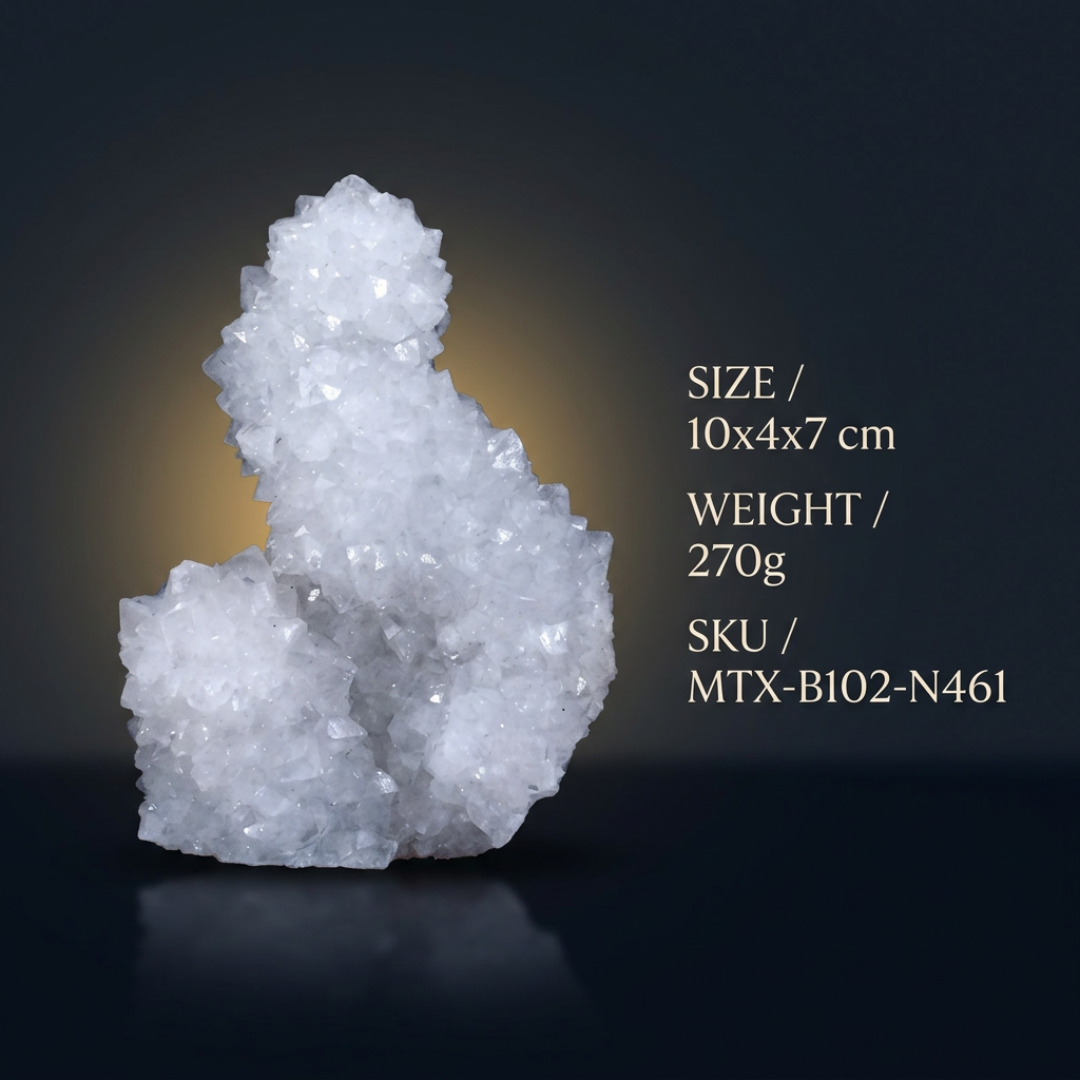 Quartz specimen — India, 270 g.