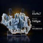 Natural Chalcedony Mineral Specimen – India