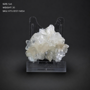 Natural Apophyllite with Stilbite Crystal Cluster – 30 g