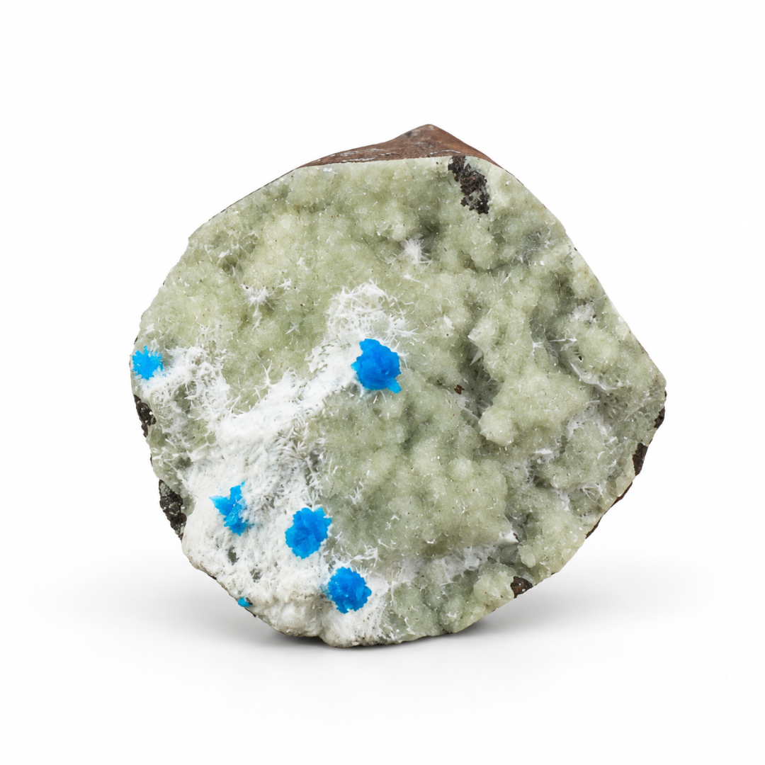 Natural Cavansite Crystal Matrix – Mineral Specimen from India