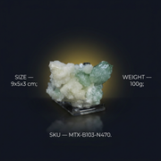 Apophyllite specimen — India, 100 g.
