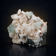 Green Apophyllite with Stilbite & Heulandite Crystal Specimen 8×6×4 cm | 330g