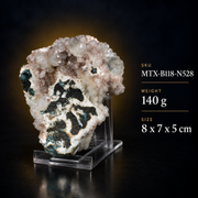 Natural Apophyllite with Stilbite – Mineral Crystal Specimen