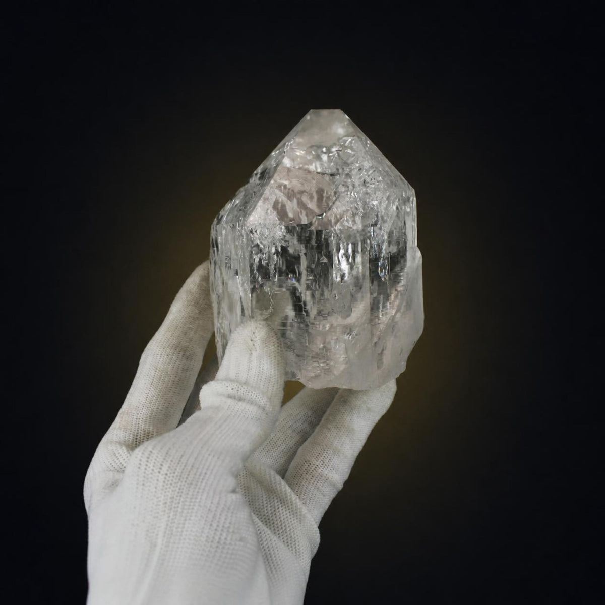 Natural Himalayan Quartz Mineral Specimen  10 × 7 × 5 cm 600 g