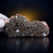Apophyllite with Stilbite on Druzy Bladed Formation · 350 g · 15 × 8 × 5 cm