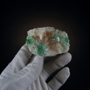 Natural Green Apophyllite Stilbite Heulandite Crystal Lot – 32 PCS – India