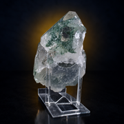 Natural Green Chlorite Himalayan Quartz Crystal – Mineral Specimen from India