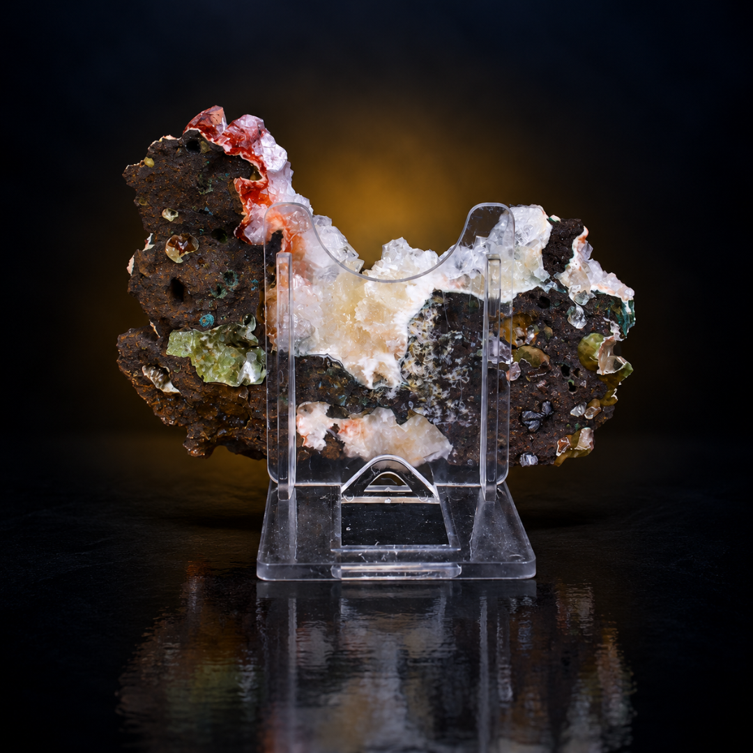 Apophyllite with Stilbite – Natural Mineral Specimen