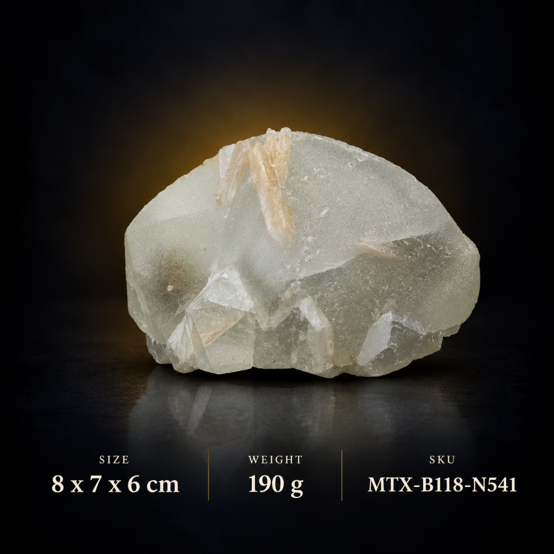 Apophyllite with Heulandite – Natural Mineral Specimen