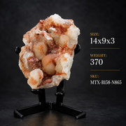 Natural Heulandite Mineral Cluster – 370 g