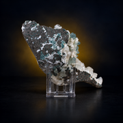 Natural Green Apophyllite with Heulandite Matrix