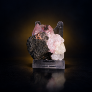 Natural Pink Calcite Crystal Mineral Specimen – India