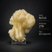 Natural Stilbite Mineral Specimen – 270 g