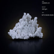 Natural White Scolecite Crystal Cluster  13 × 9 × 5 cm 340 g
