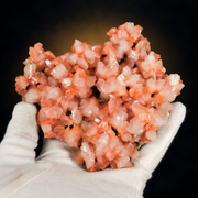 Natural Orange Stilbite Crystal Cluster – 320 g