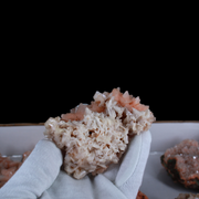 Natural Orange Stilbite Heulandite Crystal Lot – 18 Pieces from India