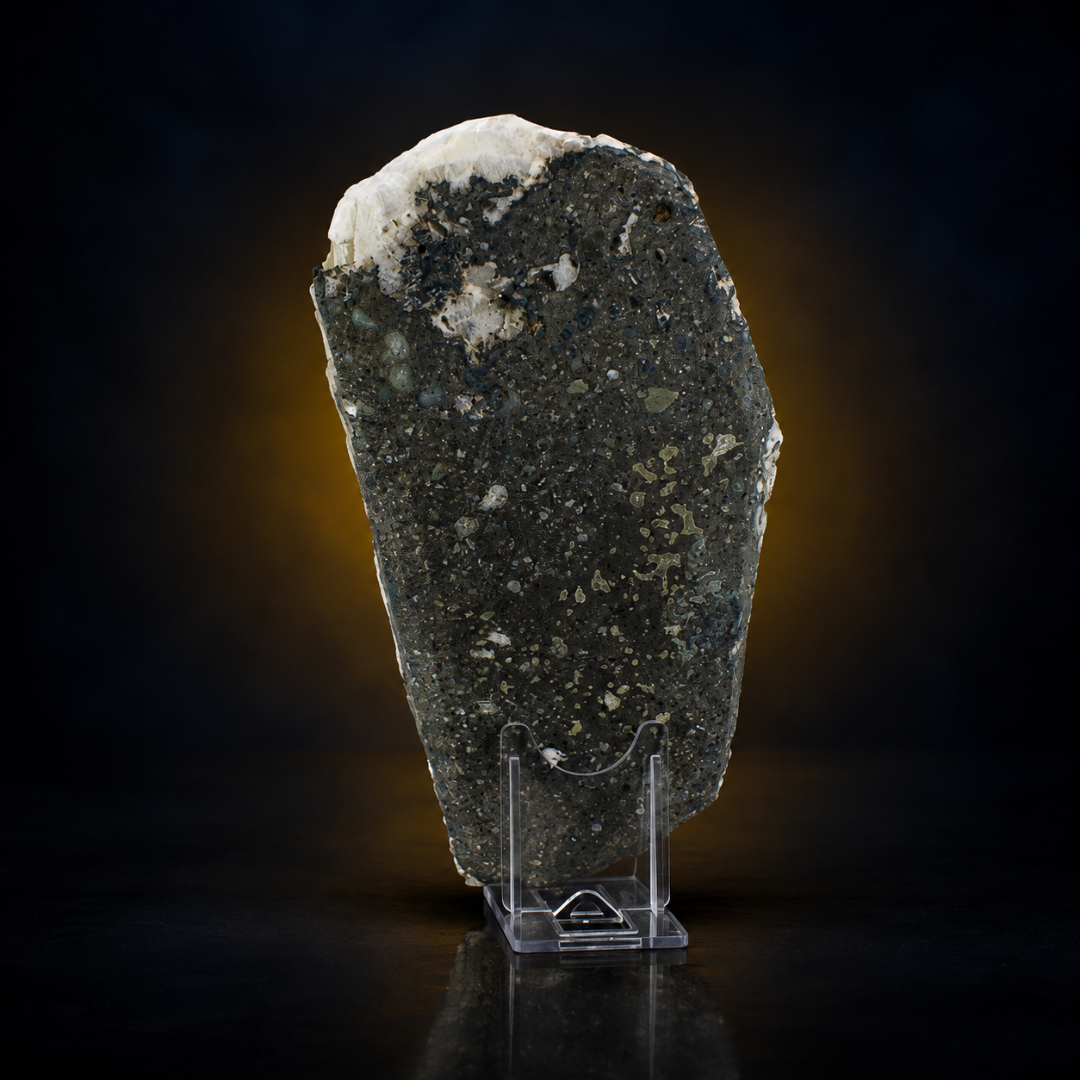 Natural Green Apophyllite with Heulandite Matrix Scolecite