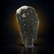 Natural Green Apophyllite with Heulandite Matrix Scolecite