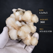 Natural Cream Stilbite Crystal Cluster – 360 g