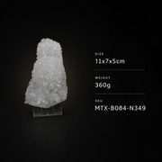 Natural Quartz Crystal Mineral Specimen – India