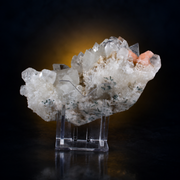 Natural Himalayan Clear Quartz Matrix Crystal Mineral Specimen – India