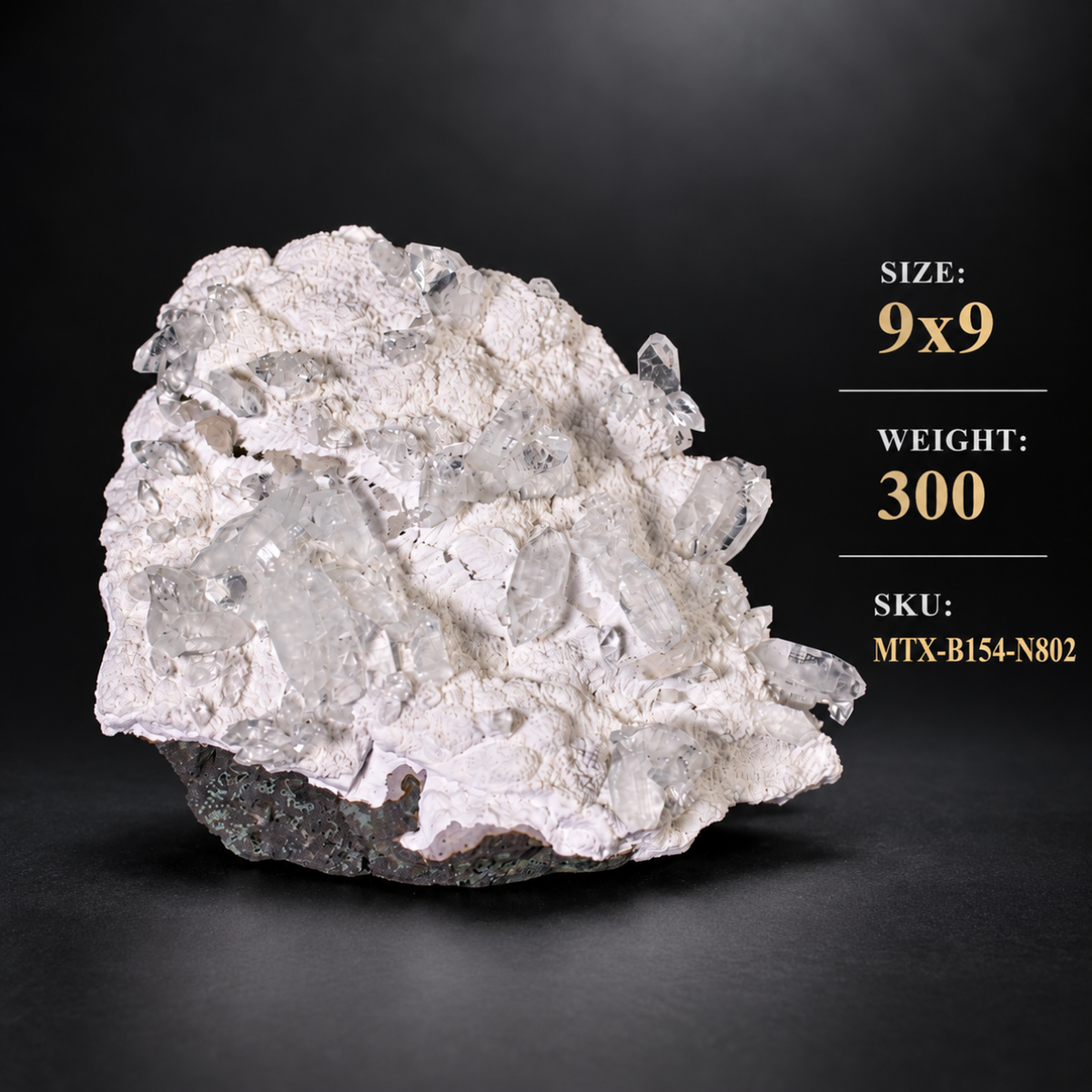 Natural Mordenite Crystal Cluster – 300 g