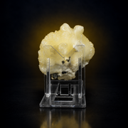 Yellow Stilbite with Heulandite – Natural Mineral Specimen