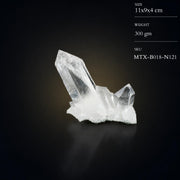 Natural Himalayan Quartz Mineral Specimen  11 × 9 × 4 cm 300 g