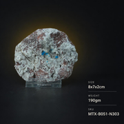 Natural Cavansite Crystal Matrix – Mineral Specimen from India